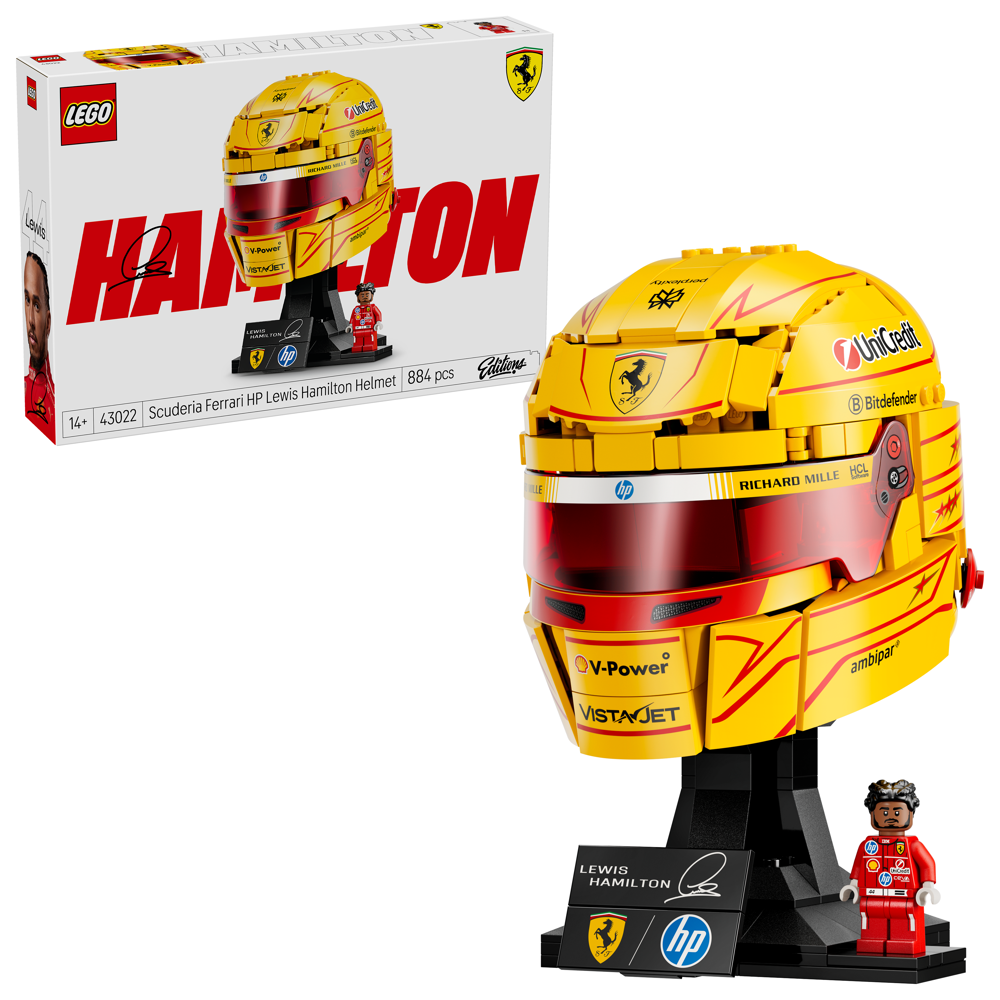 Lego Lewis Hamilton Racing Helmet